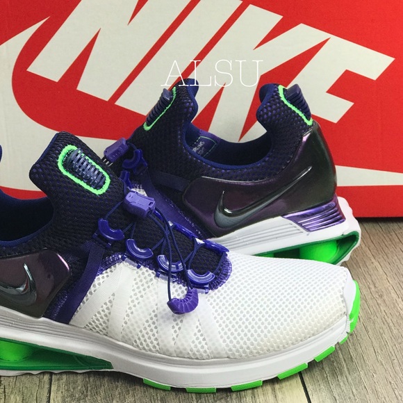 NWT Nike Shox Gravity White/Fusion Violet WMNS - Picture 2 of 8